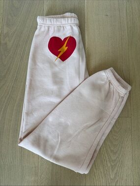 Aviator Nation Bolt Heart Sweatpants